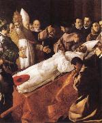 Francisco de Zurbaran The Death of St Bonaventura oil painting artist